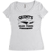 jaws cool shark Women's Triblend Scoop T-shirt