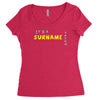 it's a surname thing Women's Triblend Scoop T-shirt