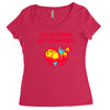 id rather be bowling Women's Triblend Scoop T-shirt