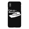 i'm on a boat iPhoneX Case