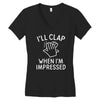 impressed Women's V-Neck T-Shirt