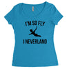 i'm so fly Women's Triblend Scoop T-shirt