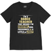 i'm a dance teacher, that means i'm creative cool passionate &amp; a littl V-Neck Tee