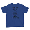 i work hard so my cat can live a better life Youth Tee
