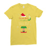 i'm not short i'm just a tall elf Ladies Fitted T-Shirt