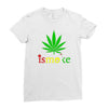 is smoke Ladies Fitted T-Shirt