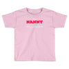 i'm a nanny what's your superpower Toddler T-shirt