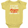 if it's not a love like roseanne &amp; dan i don't want it Baby Bodysuit