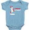 i tried it at home Baby Bodysuit