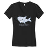 it's shark week y'all Women's V-Neck T-Shirt