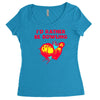 id rather be bowling Women's Triblend Scoop T-shirt