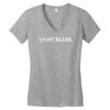 i.hunt.bears Women's V-Neck T-Shirt