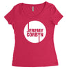 jeremy corbyn Women's Triblend Scoop T-shirt