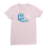 i'm a unicorn mermaid! Ladies Fitted T-Shirt