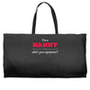 i'm a nanny what's your superpower Weekender Totes