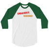 insanity instructor 3/4 Sleeve Shirt