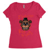i survived five nights at freddy's pizzeria Women's Triblend Scoop T-shirt