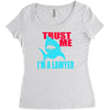 im a lawyer Women's Triblend Scoop T-shirt