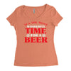 it's the most wonderful time for a beer Women's Triblend Scoop T-shirt