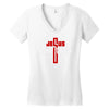 jesus highway to heaven Women's V-Neck T-Shirt