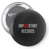important records Pin-back button