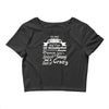 i'm not just an aunt Crop Top