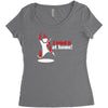 i tried it at home Women's Triblend Scoop T-shirt