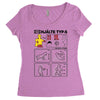 ikea hero type s Women's Triblend Scoop T-shirt