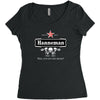 jeff hanneman Women's Triblend Scoop T-shirt