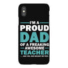 i'm a proud dad of a freaking awesome teacher. (yes she bought me this iPhoneX Case