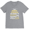 i'm a dance teacher, that means i'm creative cool passionate &amp; a littl V-Neck Tee