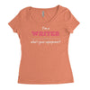 i'm a writer what's your superpower Women's Triblend Scoop T-shirt