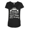 i'm not just an aunt Maternity Scoop Neck T-shirt