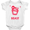 instinct attention gorilla beast Baby Bodysuit
