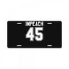 impeach 45 License Plate