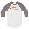 insanity instructor 3/4 Sleeve Shirt