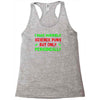 imake horrible since puns but only periodicaly Racerback Tank