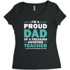 i'm a proud dad of a freaking awesome teacher. (yes she bought me this Women's Triblend Scoop T-shirt