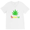 is smoke V-Neck Tee