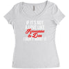 if it's not a love like roseanne &amp; dan i don't want it Women's Triblend Scoop T-shirt