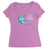 i'm a unicorn mermaid! Women's Triblend Scoop T-shirt