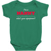 i'm a nanny what's your superpower Baby Bodysuit