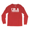 i'm a virgin but this is an old shirt Long Sleeve Shirts