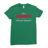 i'm a nanny what's your superpower Ladies Fitted T-Shirt