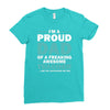 i'm a proud dad of a freaking awesome teacher. (yes she bought me this Ladies Fitted T-Shirt
