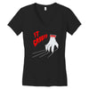 it creeps Women's V-Neck T-Shirt