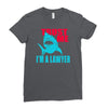 im a lawyer Ladies Fitted T-Shirt