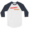 insanity instructor 3/4 Sleeve Shirt