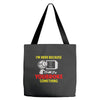 i'm here because you broke something Tote Bags