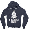 it's a beaut clark! Zipper Hoodie